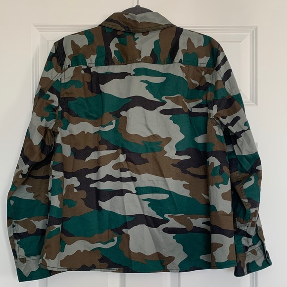 J. Crew Camo Light Weight Jacket - Picture 3 of 3
